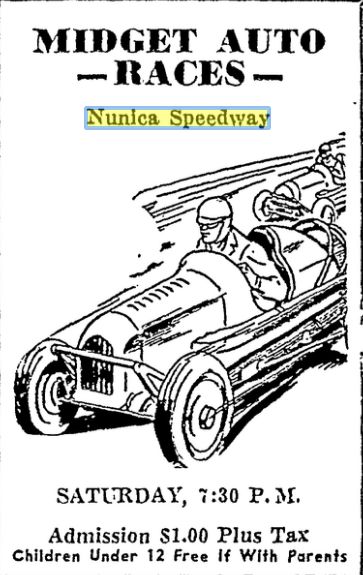 Nunica Speedway - July 1949 (newer photo)